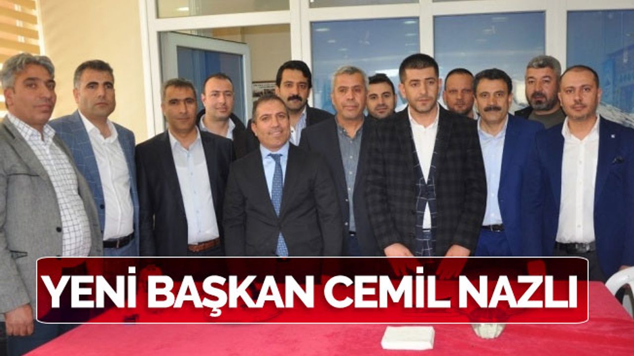 Es Ağrılılar Derneğinin Yeni Başkanı Cemil Nazlı