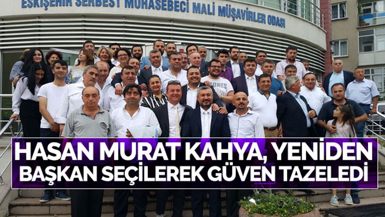 Eskişehir'deki Emirdağlılar Vakfı Başkanı Hasan Murat Kahya, Yeniden Başkan Seçilerek Güven Tazeledi