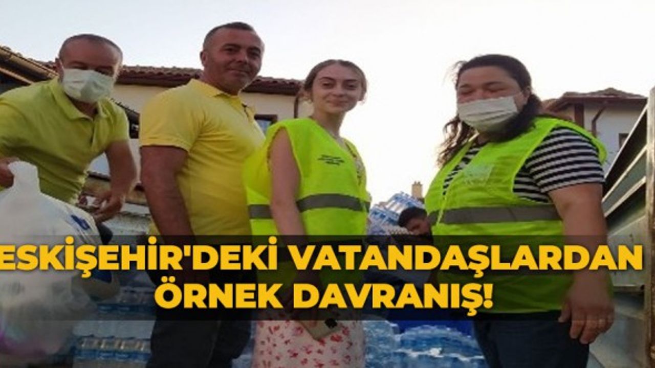 Eskişehir'de koca yürekli 10 vatandaş!