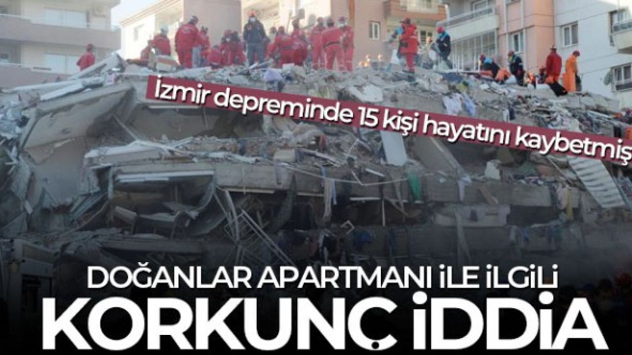 15 kişinin öldüğü Doğanlar Apartmanı ile ilgili korkunç iddia