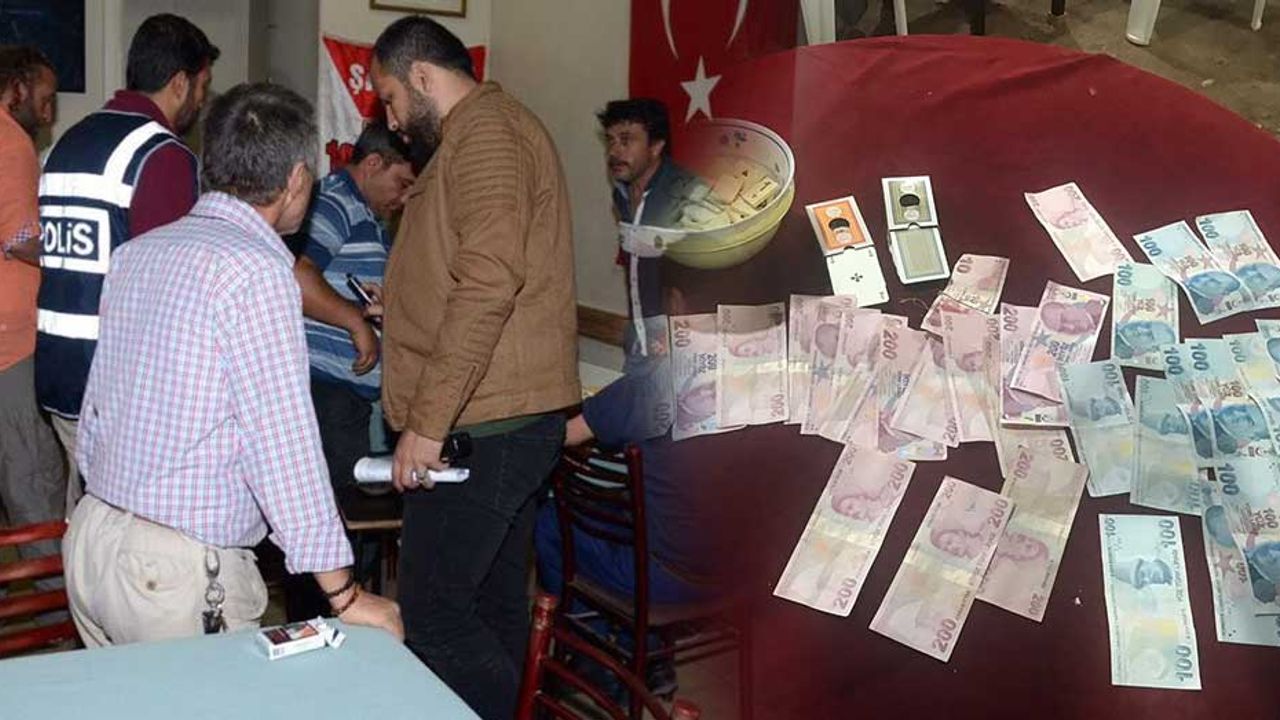 Eskişehir’de dev kumar operasyonu: Binlerce lira ceza kesildi