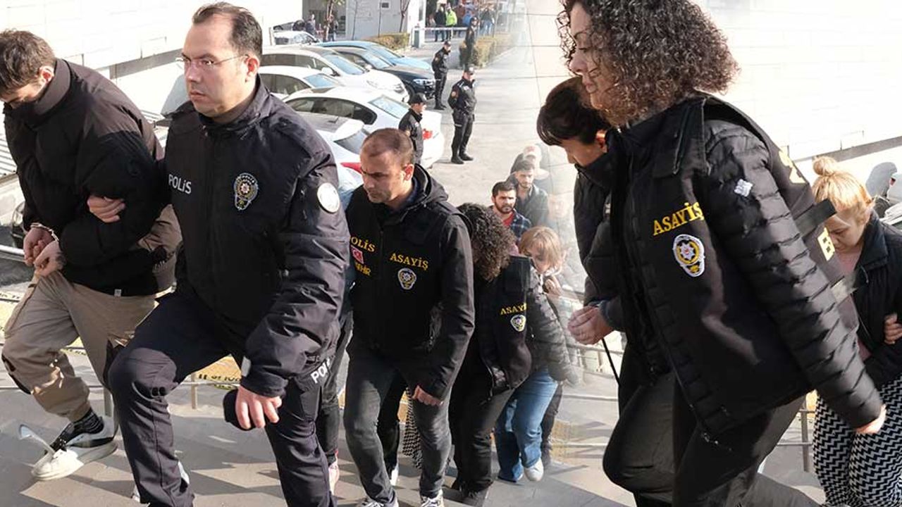 Eskişehir'de hareketli saatler; 3’ü kadın 17 şüpheli gözaltına alındı!