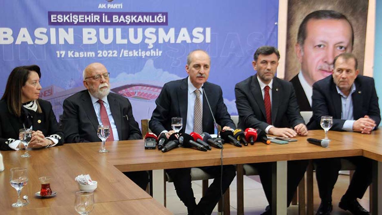 Numan Kurtulmuş Eskişehir'de konuştu; "Eskişehir teşkilatlarımız..."