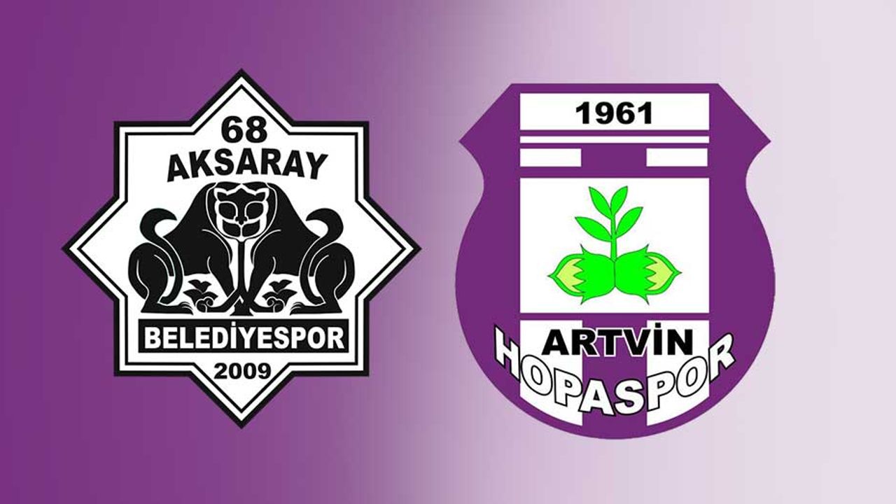68 Aksarayspor - Artvin Hopaspor canlı izle