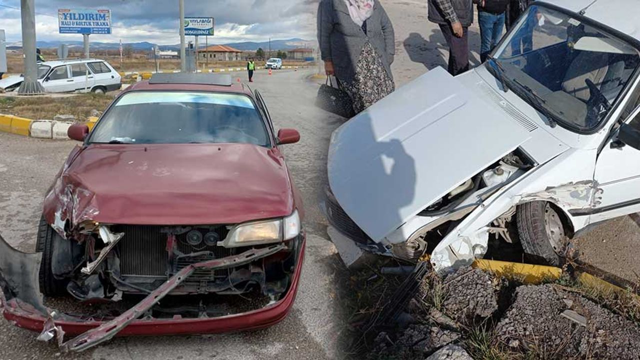 Eskişehir'den yola çıkan araç kaza yaptı!