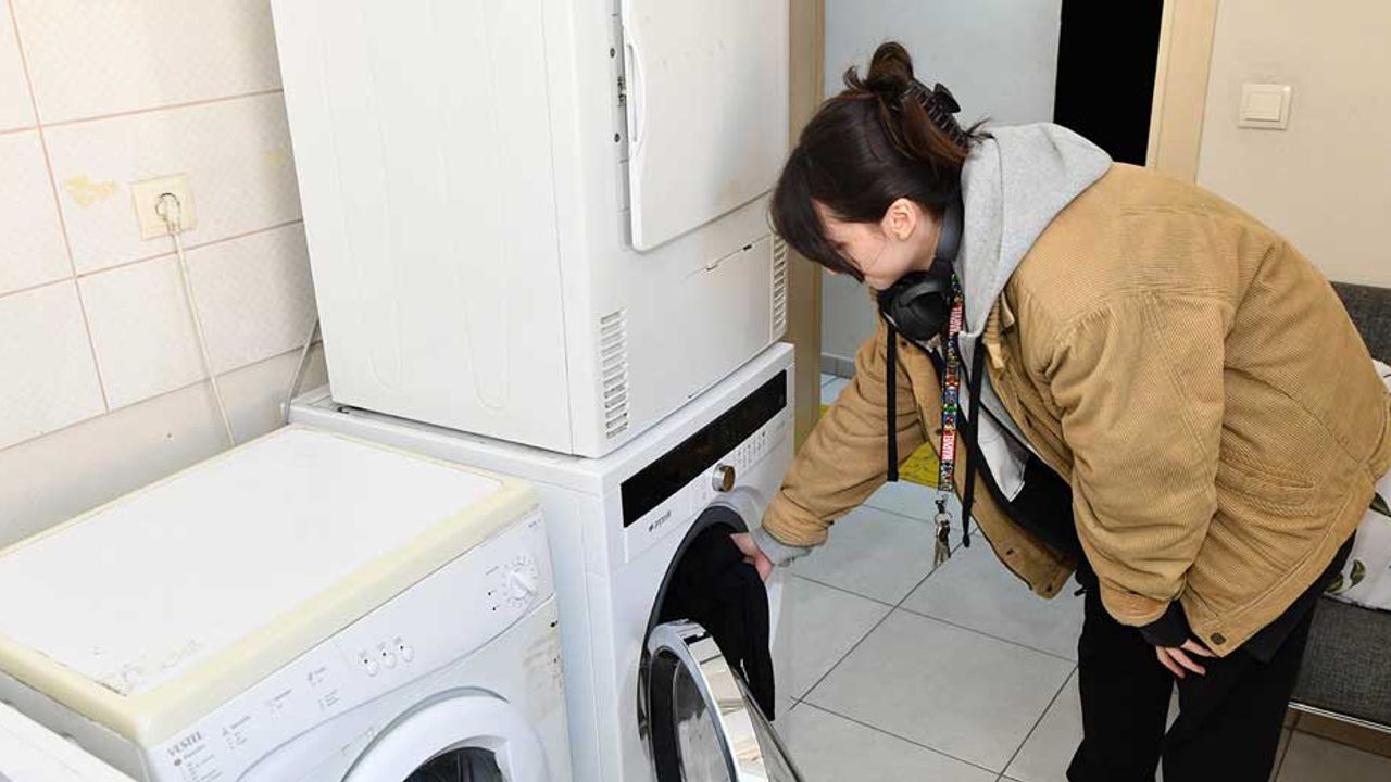 Eskişehir'de okuyan öğrencilere ücretsiz çamaşır yıkama desteği veriliyor