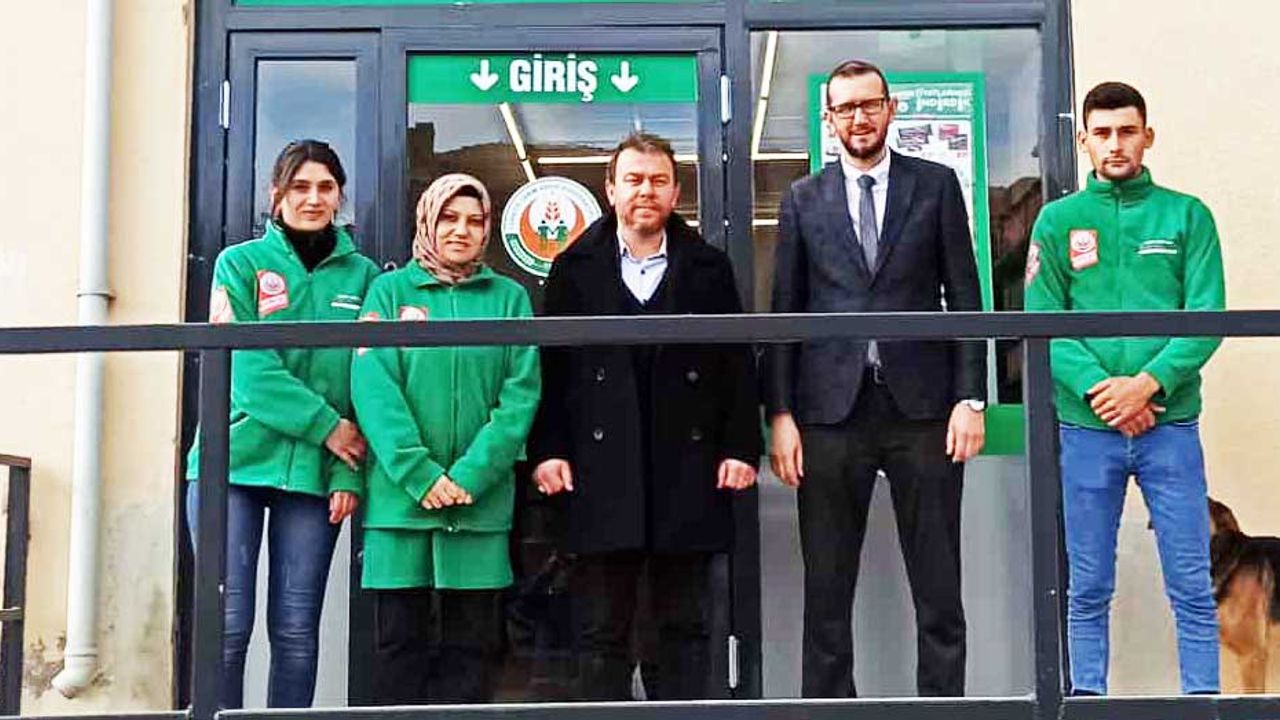 Eskişehir'in ilk Tarım Kredi Kooperatifi Mini Marketi açıldı