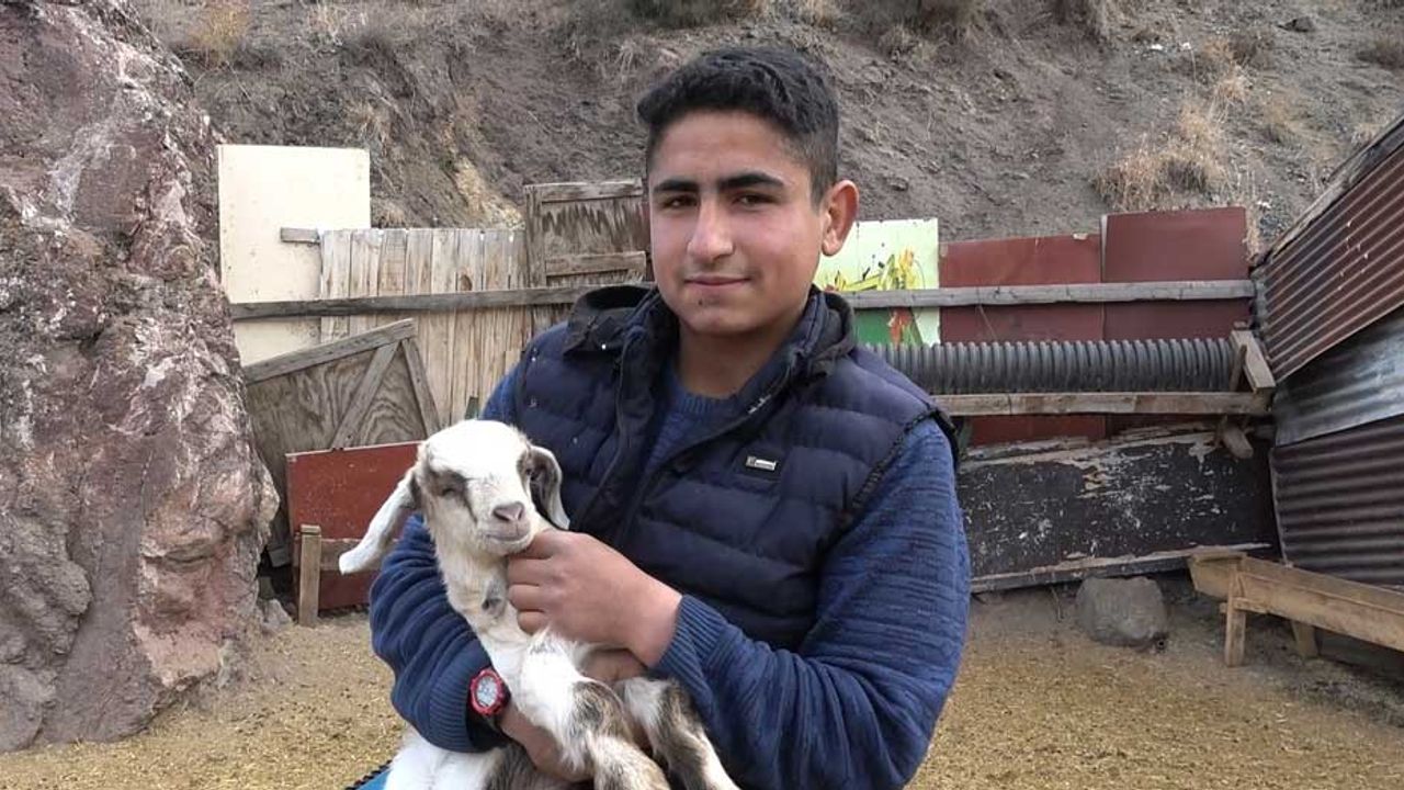 Çobanlık yapan 17 yaşındaki genç hayallerine kavuşuyor!