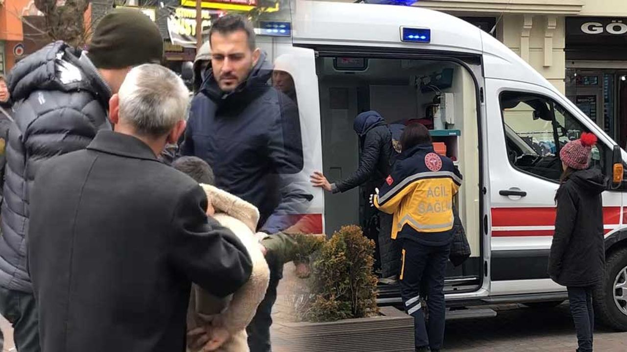 Eskişehir Hamamyolu Caddesi'nde karton toplayan kadına saldırı!
