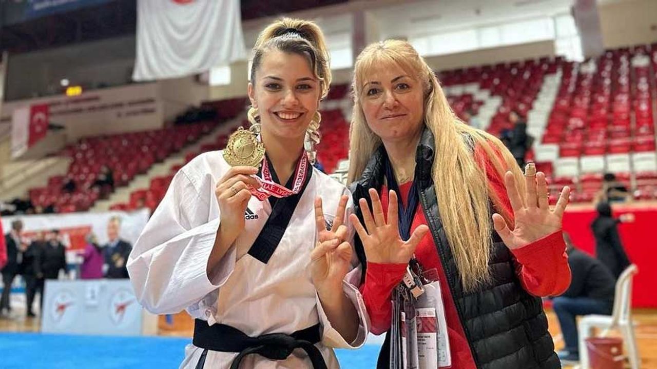 Eskişehirli Gülsena Karakuyulu 12. kez Türkiye şampiyonu oldu!
