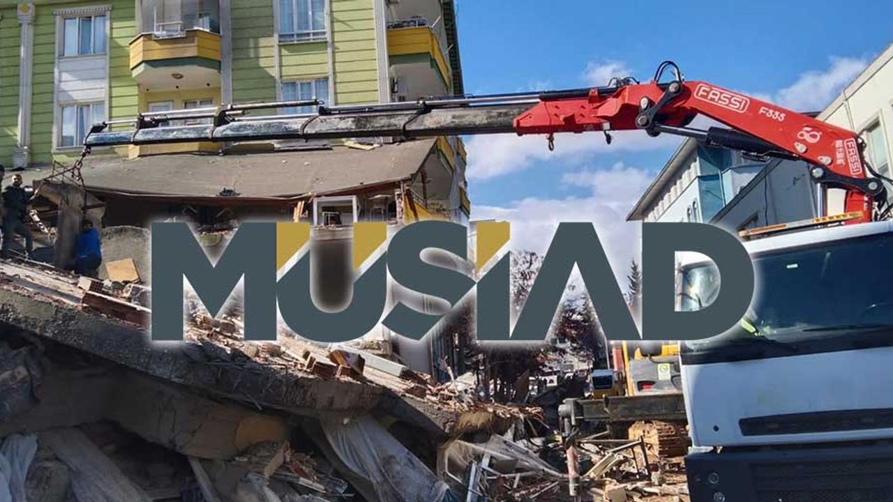 MÜSİAD Eskişehir Şubesi'nden deprem bölgesine yardım!