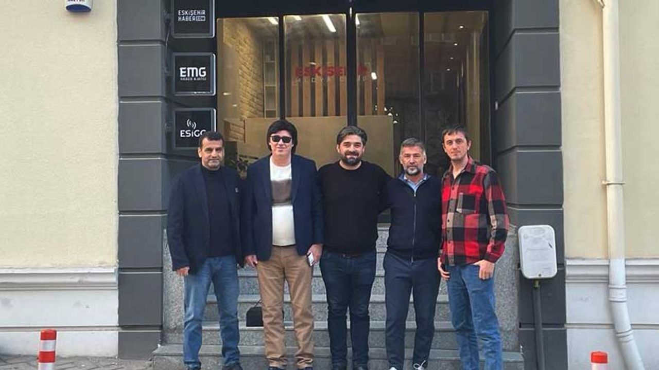 Ahmet Başal'dan Eskişehir Medya Grup'a ziyaret