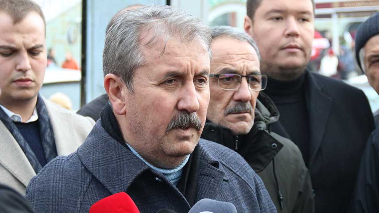 Mustafa Destici Eskişehir'de konuştu; "İnsanımızı korumaya devam edeceğiz"