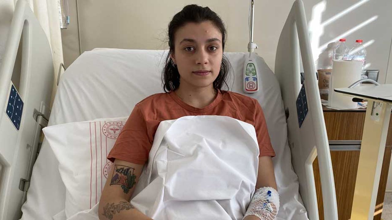Patlayan sıcak su torbası 25 yaşındaki Aleyna'yı hastanelik etti!