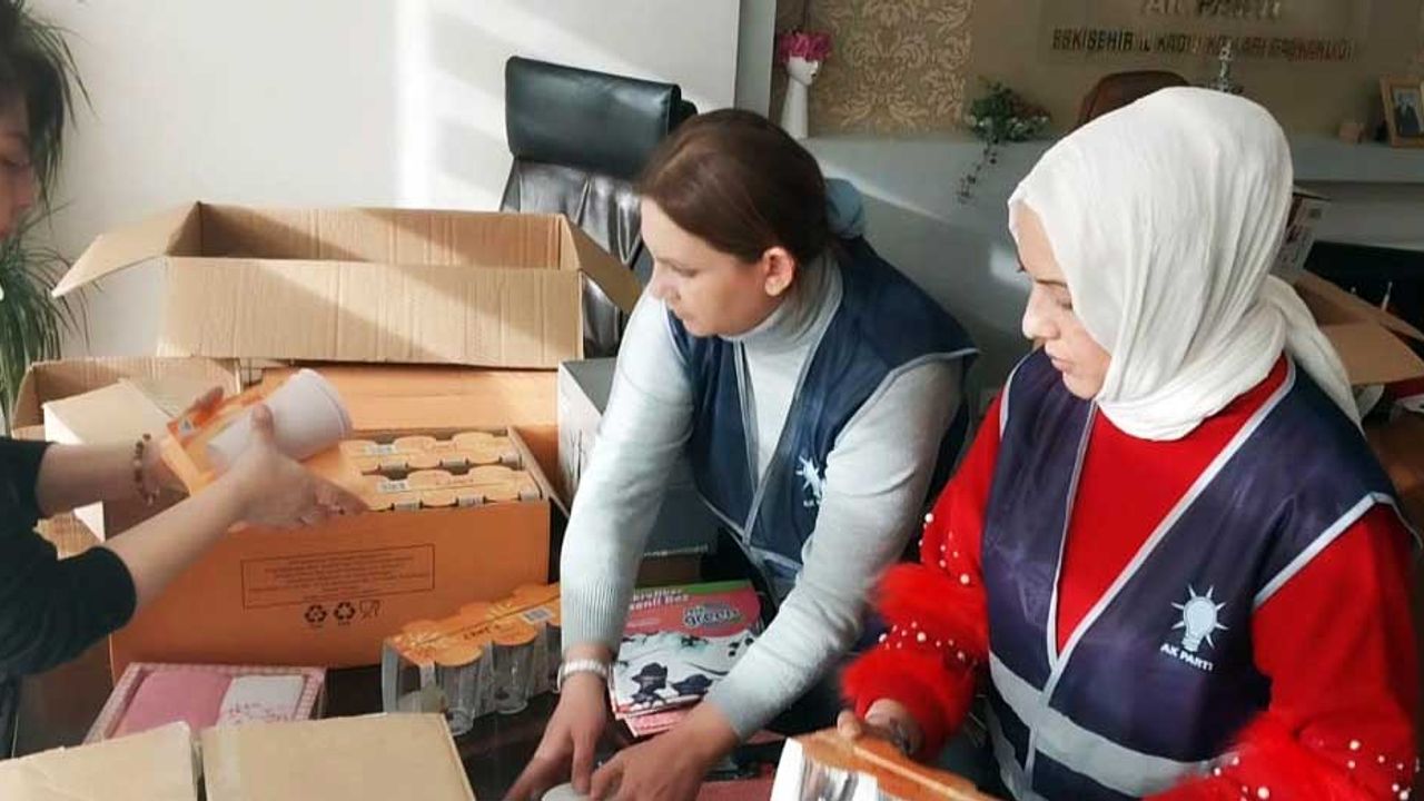 AK Partili Özlem Ünalır: "Deprem bölgesine yardımlarımızı sürdüreceğiz"