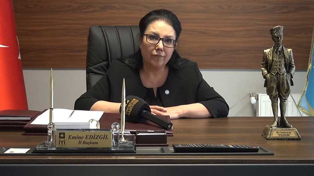 İYİ Parti Eskişehir İl Başkanı Emine Edizgil: "Halk Pide 5 TL olmalı"
