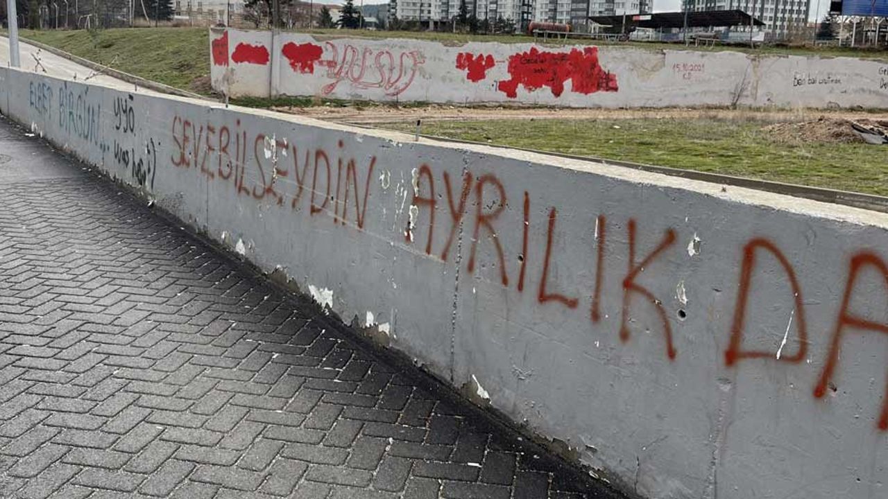 Eskişehir'de 200 metrelik istinat duvarı tahrip edildi!
