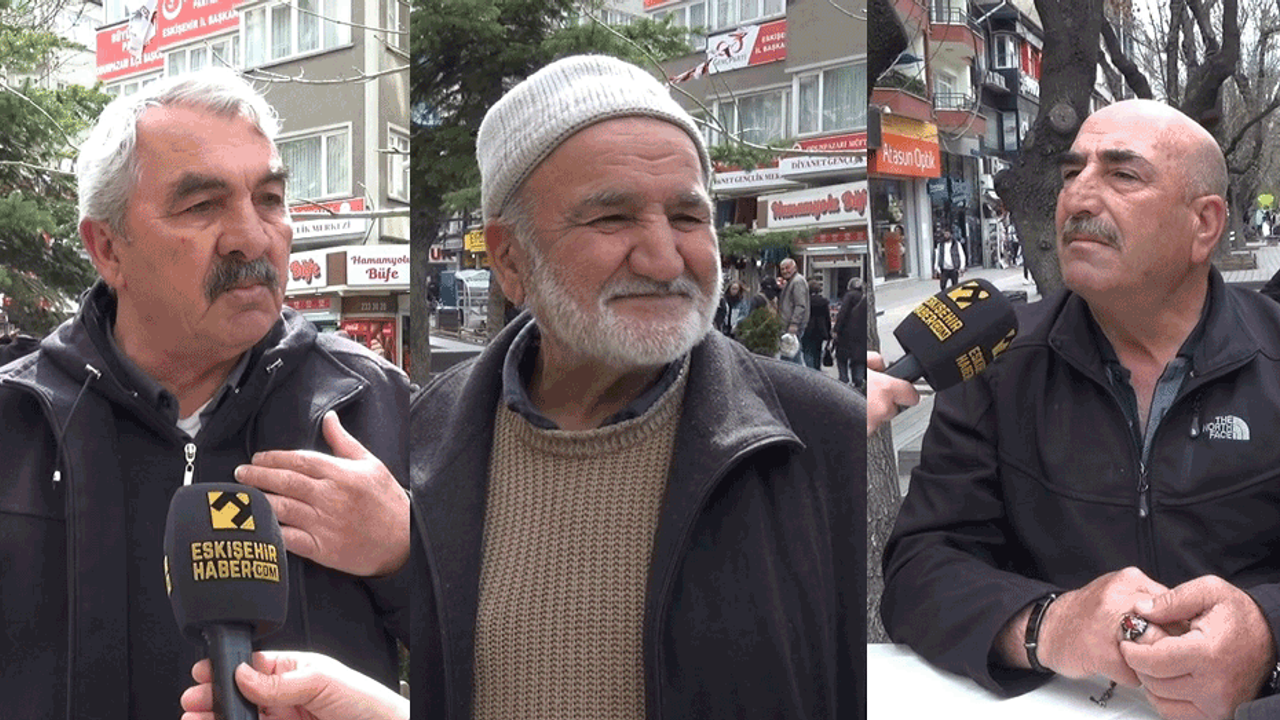 Eskişehir'de bir vatandaş: "Altılı masanın kazanması imkansız"
