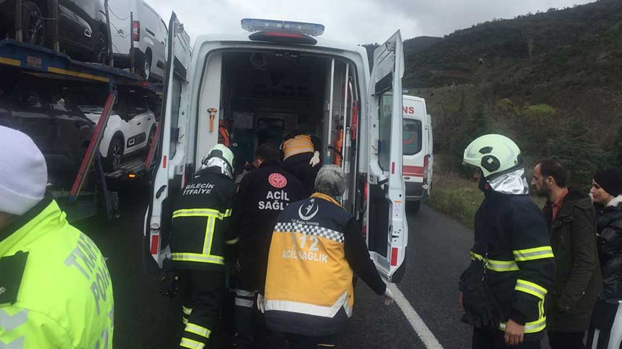 Bilecik Eskişehir yolunda ölümlü trafik kazası!