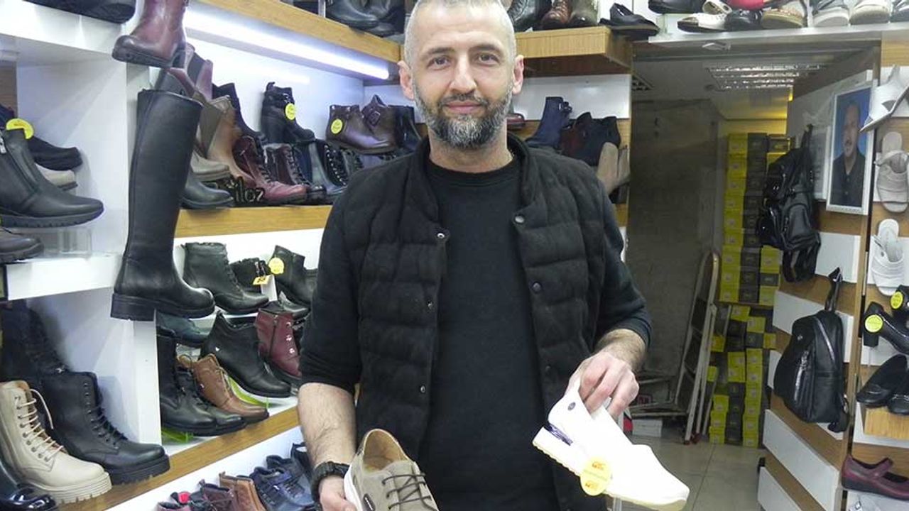 Eskişehirli ayakkabı satıcılarının umudu Ramazan Bayramı!