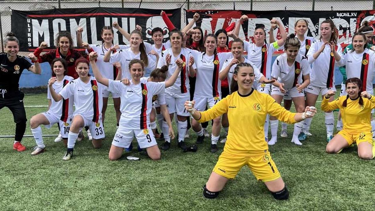 Eskişehirspor Kadın Futbol Takımı Kütahya'da farka koştu!