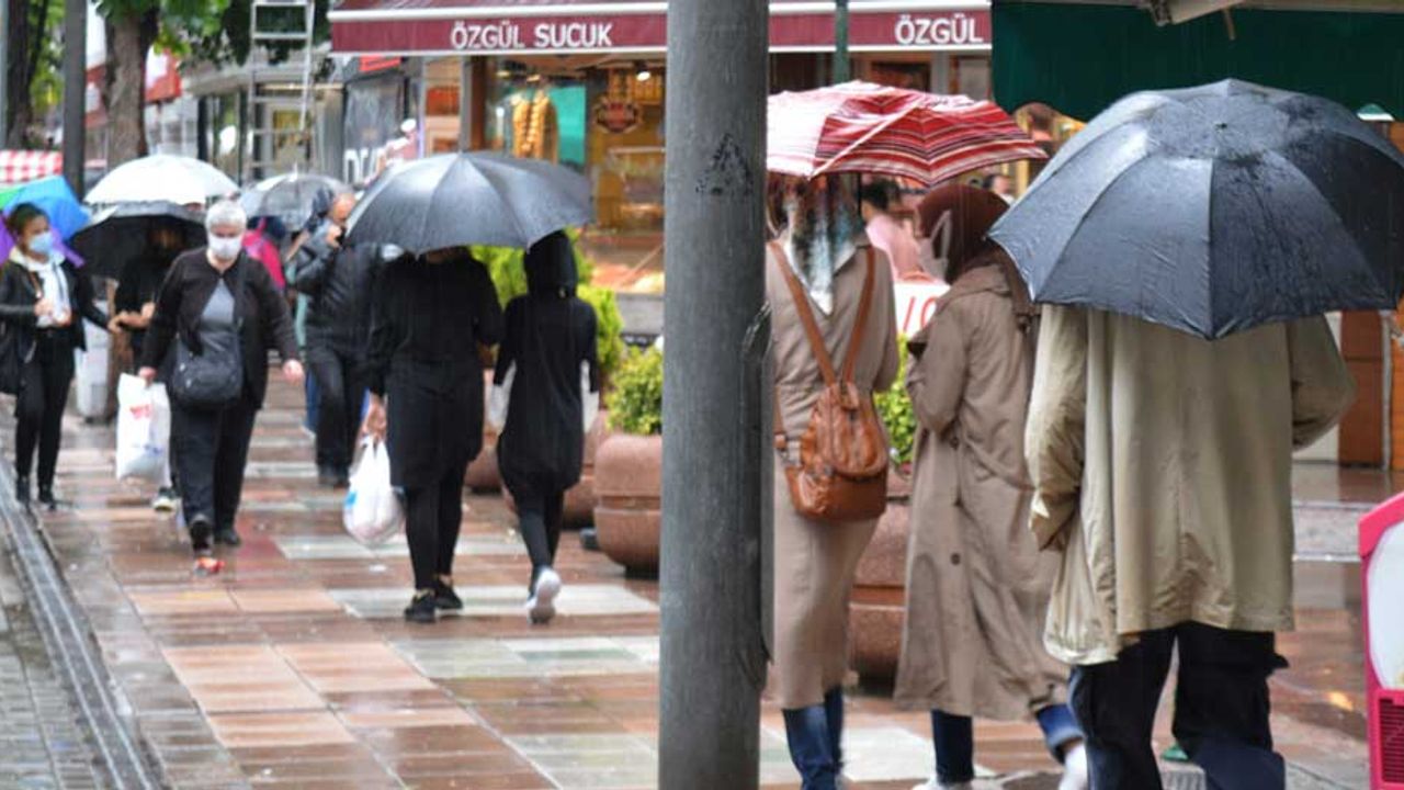 Meteorolojiden Eskişehir'e 'sağanak yağmur' uyarısı