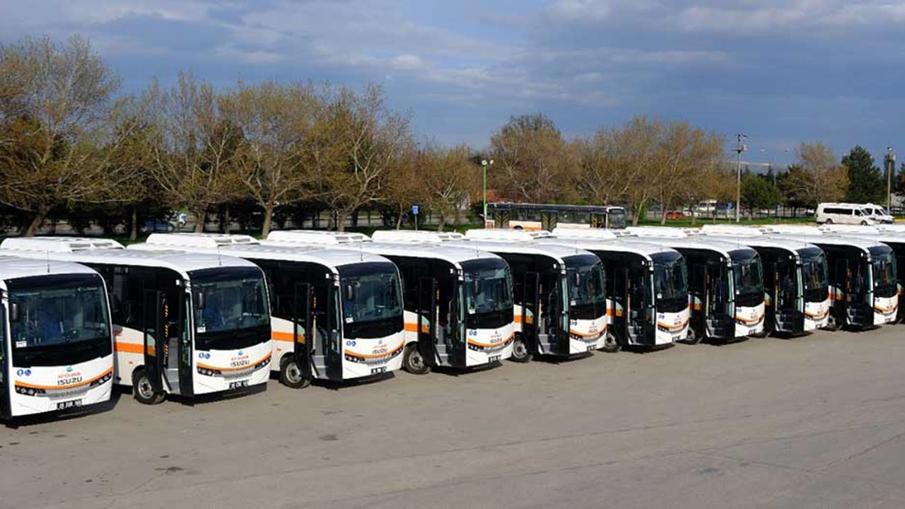 Eskişehir Büyükşehir Belediyesi paraya kıydı; Yeni otobüsler alındı!