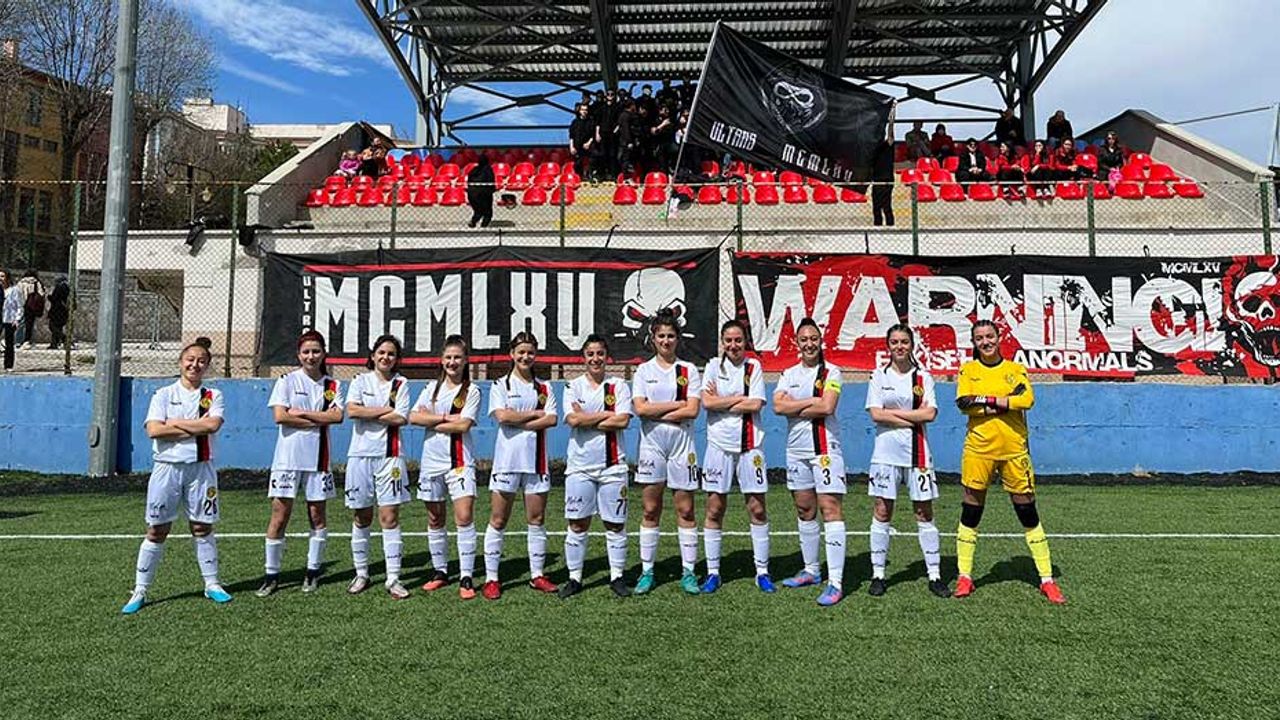 Eskişehirspor Kadın Futbol Takımı mağlup oldu