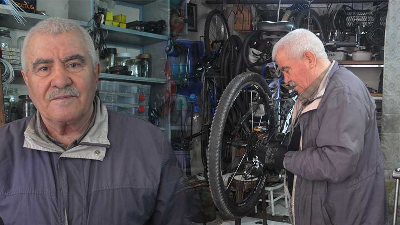 Eskişehir'de yaşayan bir bisikletçi; "Akıllı insan bisiklet biner"