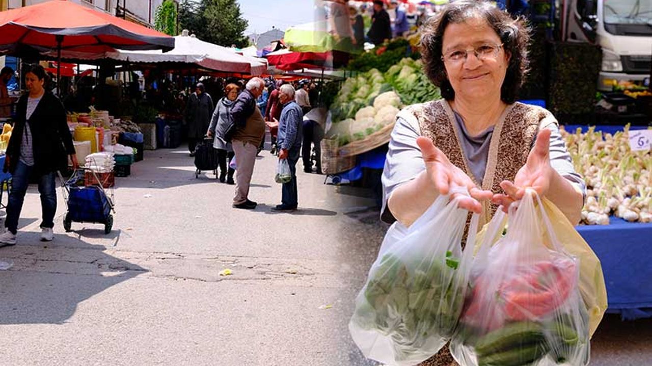 Eskişehir'de pazara giden vatandaşlar fiyatlardan çok memnun değil!