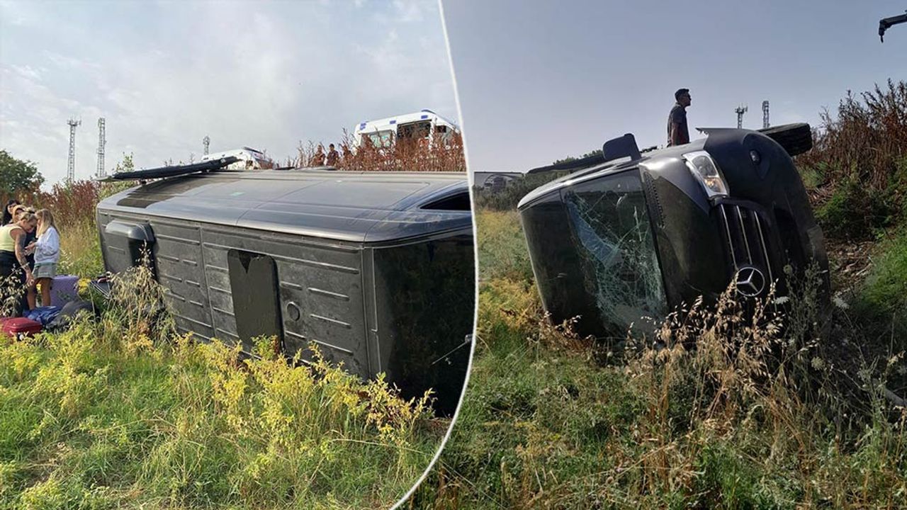 Ukraynalı turistler kaza yaptı; Yaralılar Eskişehir'e getirildi!