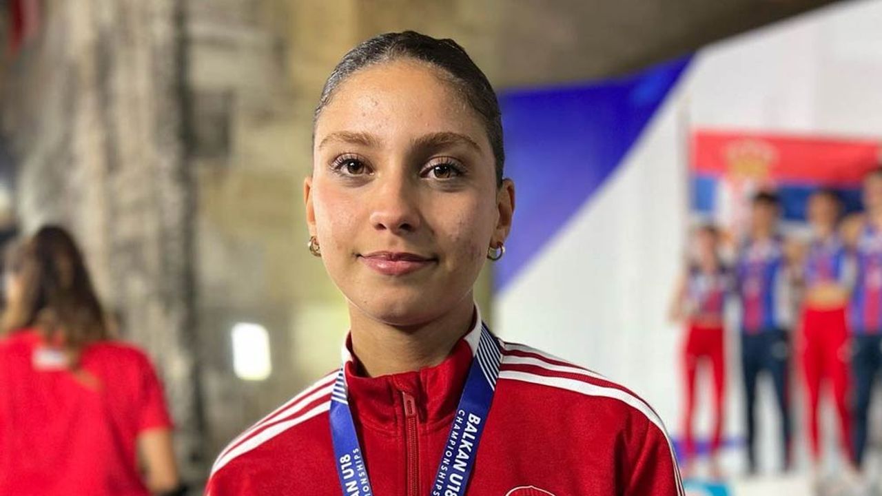 Eskişehirli milli sporcu Elif Naz Köseoğlu ülkemize bir madalya daha kazandırdı!