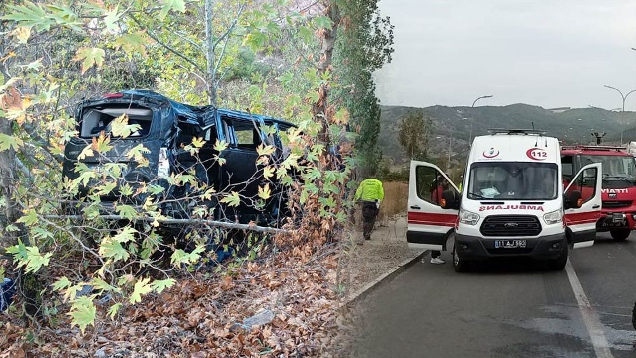 Bilecik - Eskişehir yolunda feci kaza; Çok sayıda yaralı var!