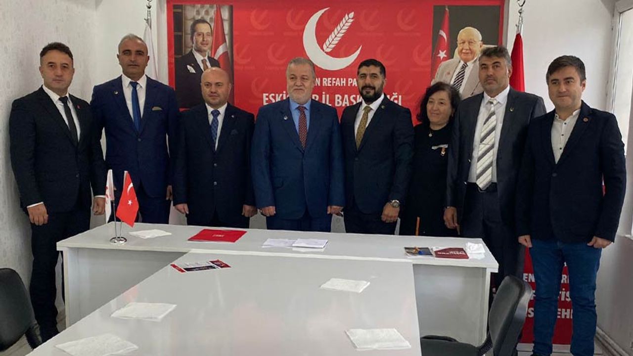 Yeniden Refah Partisi Eskişehir'de 9 ilçe için adaylarını açıkladı!
