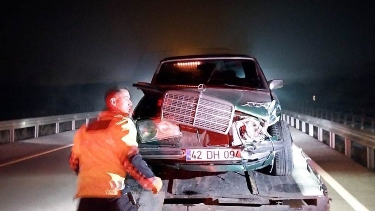 Kütahya’da trafik kazası; Hemen hastaneye kaldırıldı!