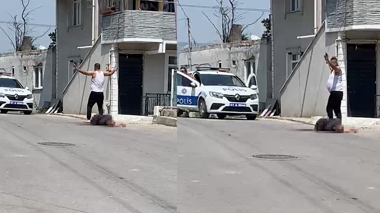 Sokak Ortasında Eşini Katleden Caniden Kan Dondura