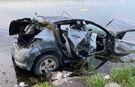 Feci kaza: Otomobil göle uçtu sürücü hayatını kaybetti!