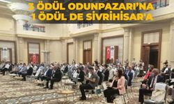 3 ödül Odunpazarı 1 ödül de Sivrihisar'a