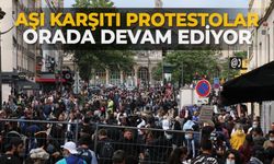 Aşı karşıtı protestolar orada devam ediyor