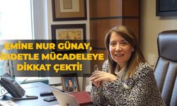 Emine Nur Günay, şiddetle mücadeleye dikkat çekti!