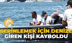 Serinlemek İçin Denize Giren Kişi Kayboldu