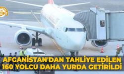 Afganistan'dan tahliye edilen 160 yolcu daha yurda getirildi