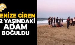 Denize giren 42 yaşındaki adam boğuldu