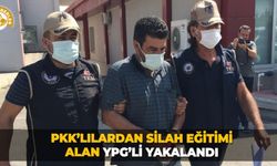 PKK’lılardan silah eğitimi alan YPG’li yakalandı