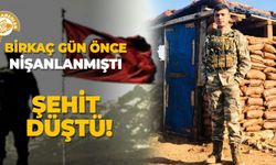 Şehit düştü!