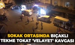 Sokak ortasında bıçaklı tekme tokat 'velayet' kavgası