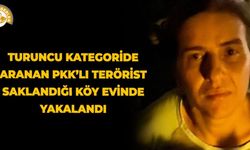Turuncu kategoride aranan PKK’lı terörist saklandığı köy evinde yakalandı