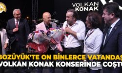 Bozüyük'te on binlerce vatandaş Volkan Konak konserinde coştu!