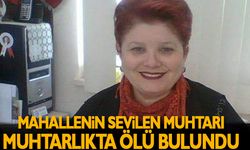 MUHTAR, MUHTARLIKTA ÖLÜ BULUNDU