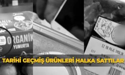 Tarihi geçmiş ürünleri halka sattılar